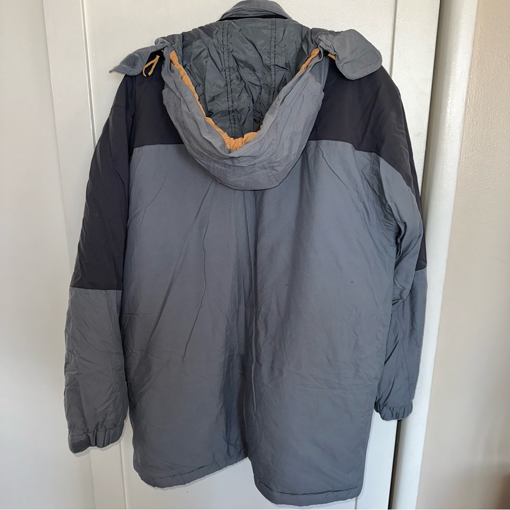 Timberland Weather Gear Waterproof Utility Jacket Grey/Blue Size: Medium - Picture 3 of 13